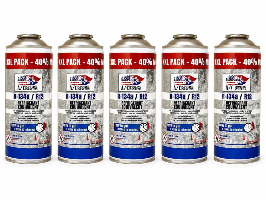 Czynnik gaz klimatyzacji R134a 626g XL 5 sztuk