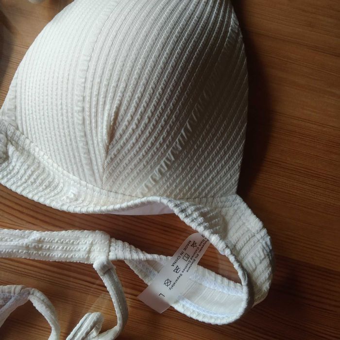 2-cz kremowy kostium damski bikini S,L