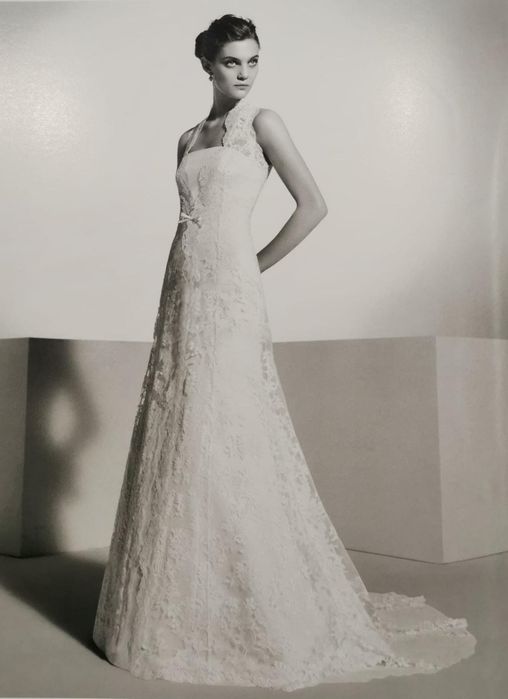 Vestido de noiva Rosa Clará
