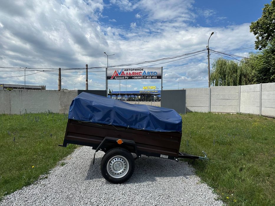 Причеп Дніпро НОВИЙ 2,0х1,3х0,4  (ВНЕСОК від 10%) Альянс Авто Кривий Ріг