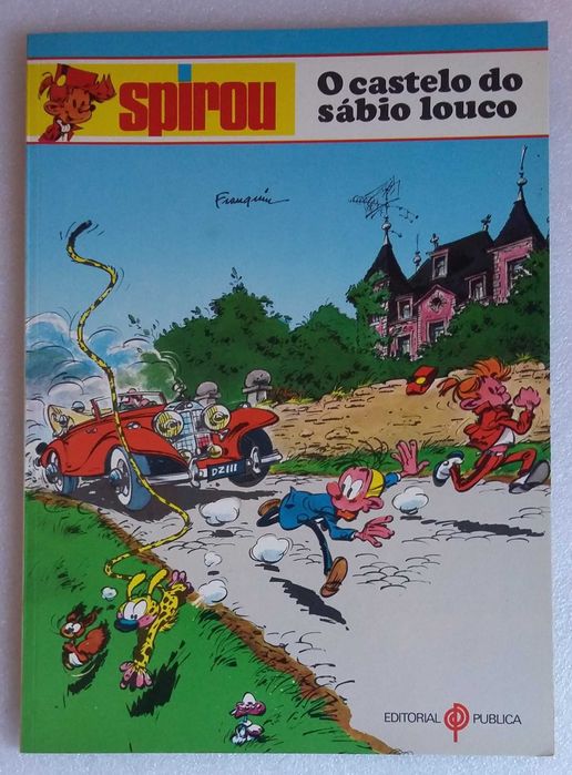 Spirou - O castelo do sábio louco - Editorial Publica