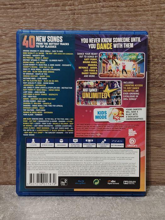 Just Dance 2018 PS4
