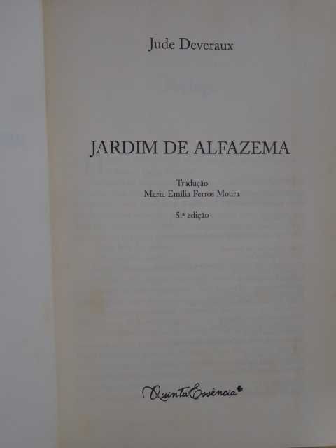 Jardim de Alfazema de Jude Deveraux