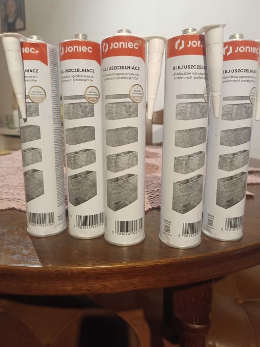 Klej uszczelniacz do bloczków JONIEC 300ml 5szt