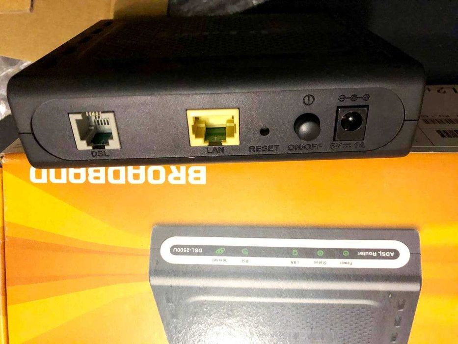D-Link DSL-2500U роутер Ethernet маршрутизатор ADSL2+