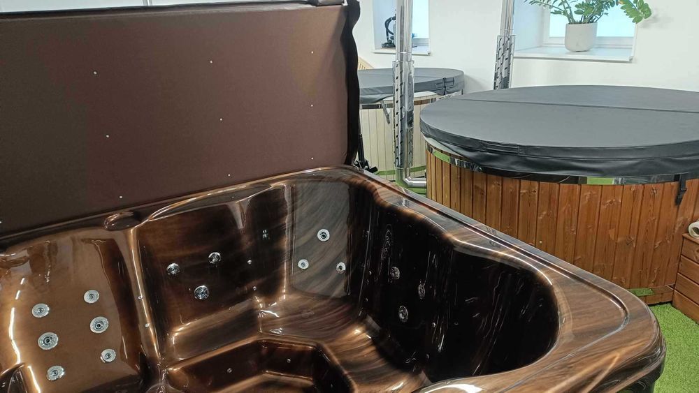 Balia ogrodowa Premium | gorąca beczka ruska bania hot tube jacuzzi