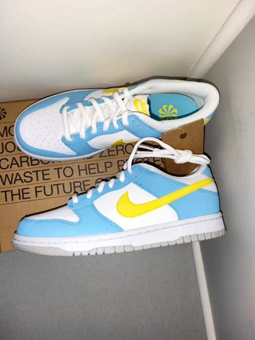 Buty nike dunk low homer simpson 39