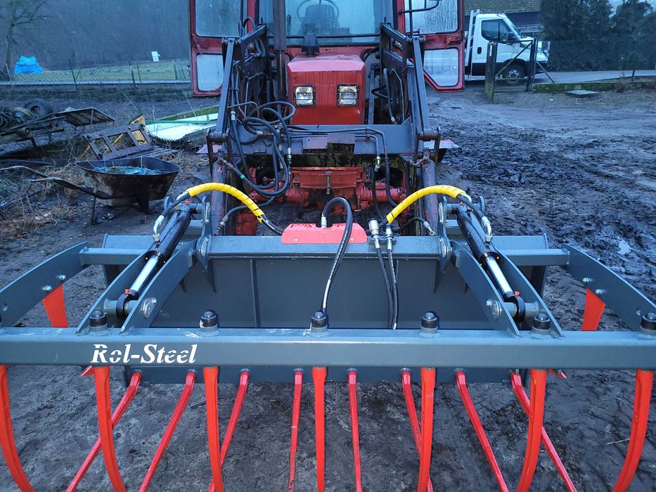 Krokodyl Łyżko-krokodyl Widły do obornika dowóz CAŁA Polska