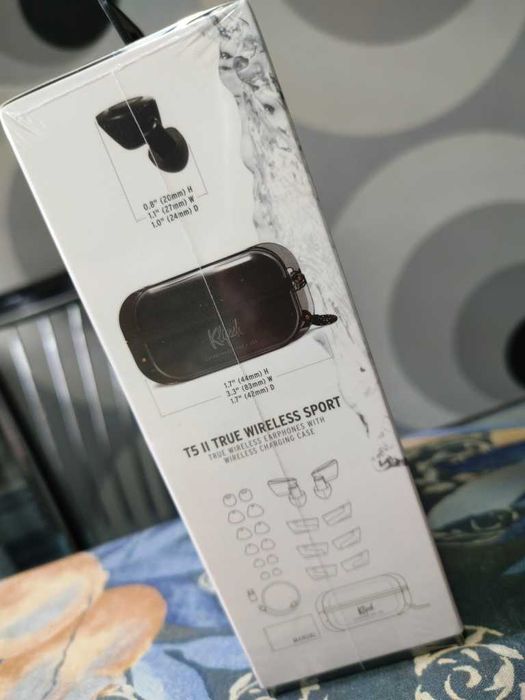 Беспроводные наушники Klipsch T5 II True Wireless Sport Black