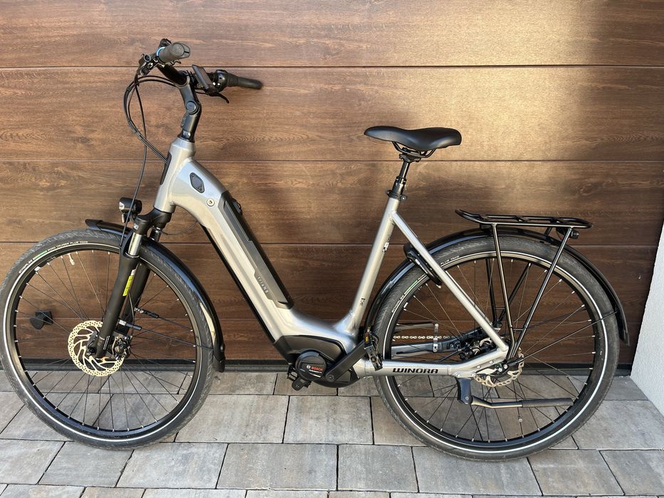 Winora Tria 8 Bosch Smart System 500 Wh | 1831 km | 56 cm | Stan bardzo dobry | Ładowarka + raport Bosch