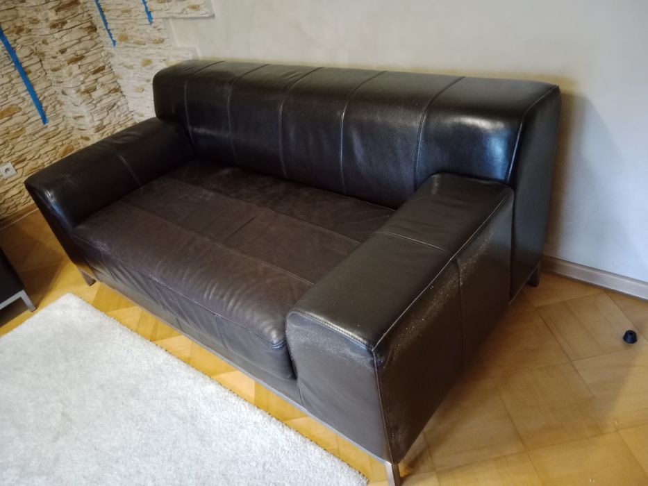 2 fotele uszaki szare + pokrowce ecru