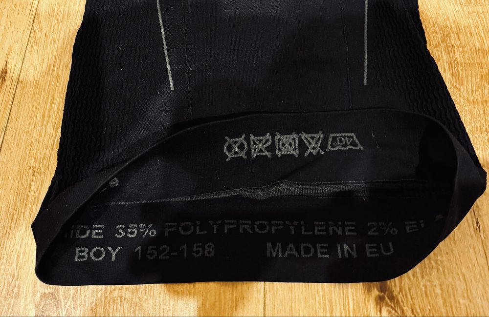 Rewelacyjna Bielizna termiczna 152 Brubeck czarna góra X