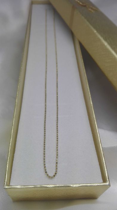 Złoty łańcuszek złoto 585 długość 50 cm