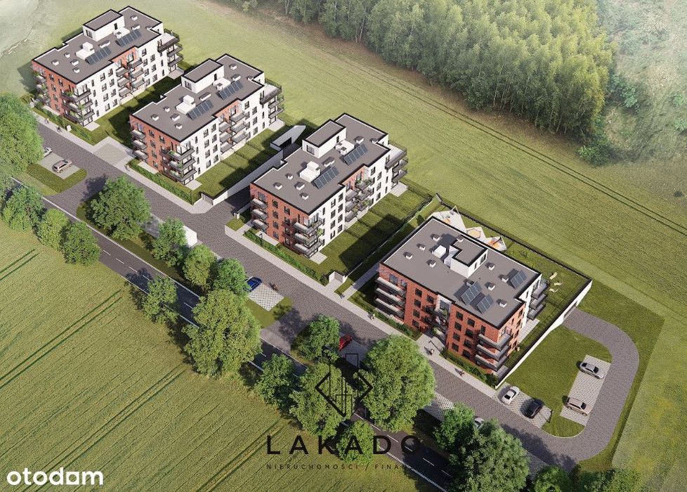 Nowe słoneczne 4 pokoje z balkonem | 77,82 m²