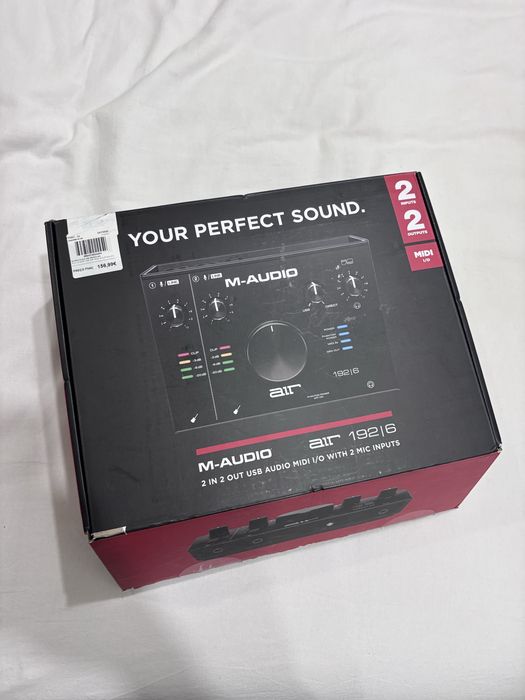 Placa de som m-audio