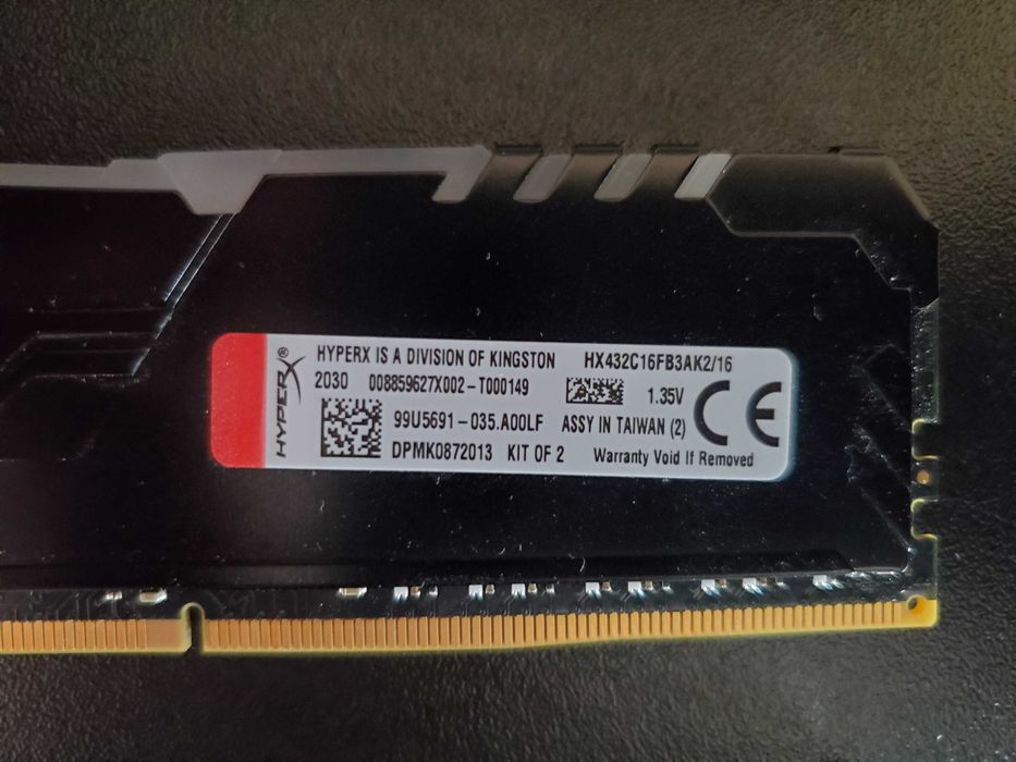 Оперативна пам’ять HyperX Fury DDR4-3200 16Gb(2x8) (HX432C16FB3AK2/16)