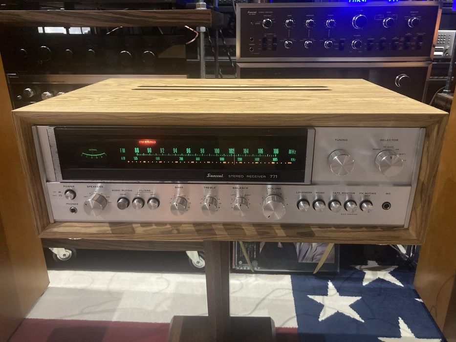 Retrospekcja Sansui 771 Rewitalizacja - Serwis - Gwarancja