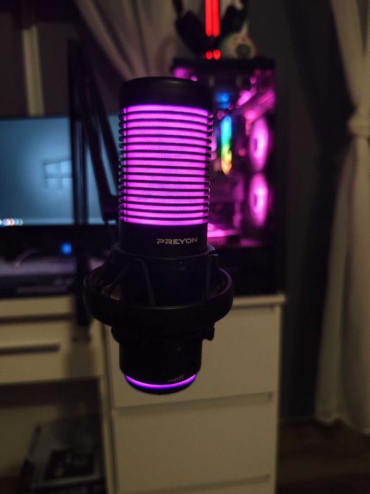 Mikrofon gamingowy PREYON Osprey Scream RGB