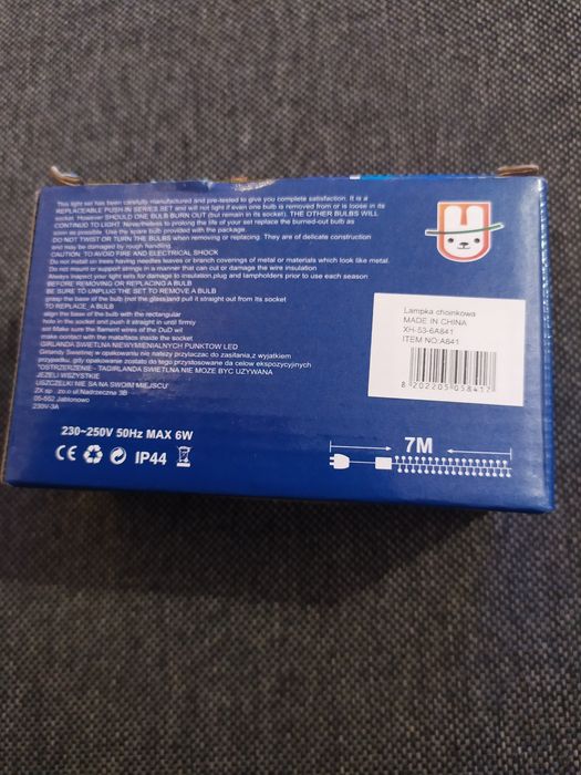 Lampki choinkowe świąteczne girlanda 7 m 100 lampek LED