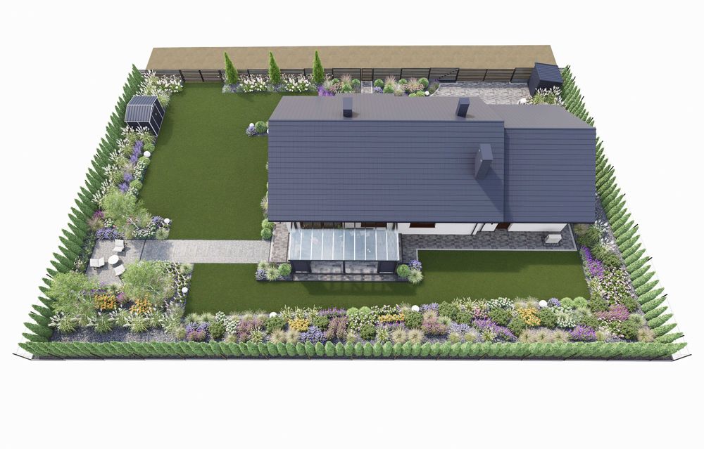 Projektowanie ogrodów / wizualizacje 3D / Cała Polska