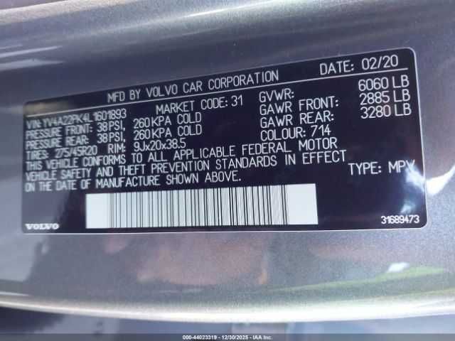 VOLVO XC90 T6 Momentum 2020