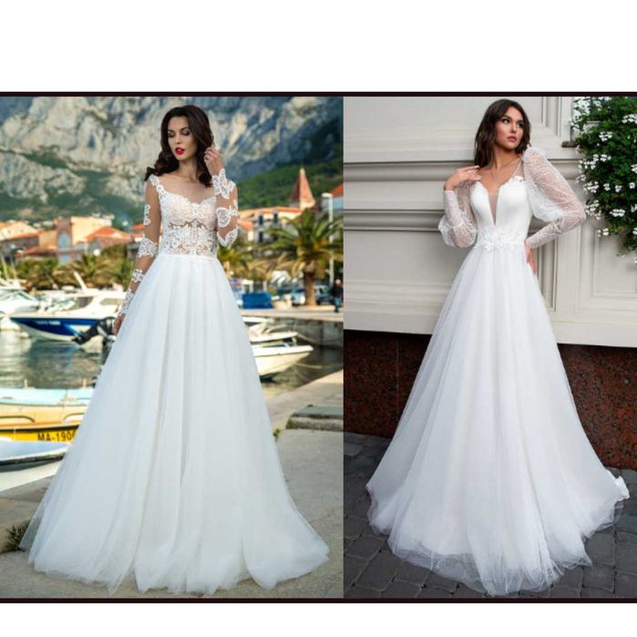 Vestidos de noiva corte A, na ROSSY NOIVAS desde 300€
