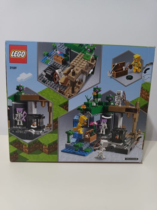 Lego Minecraft  loch szkieletów.