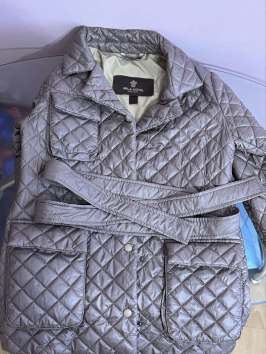 Демісезонна куртка Mila Nova колір капучино