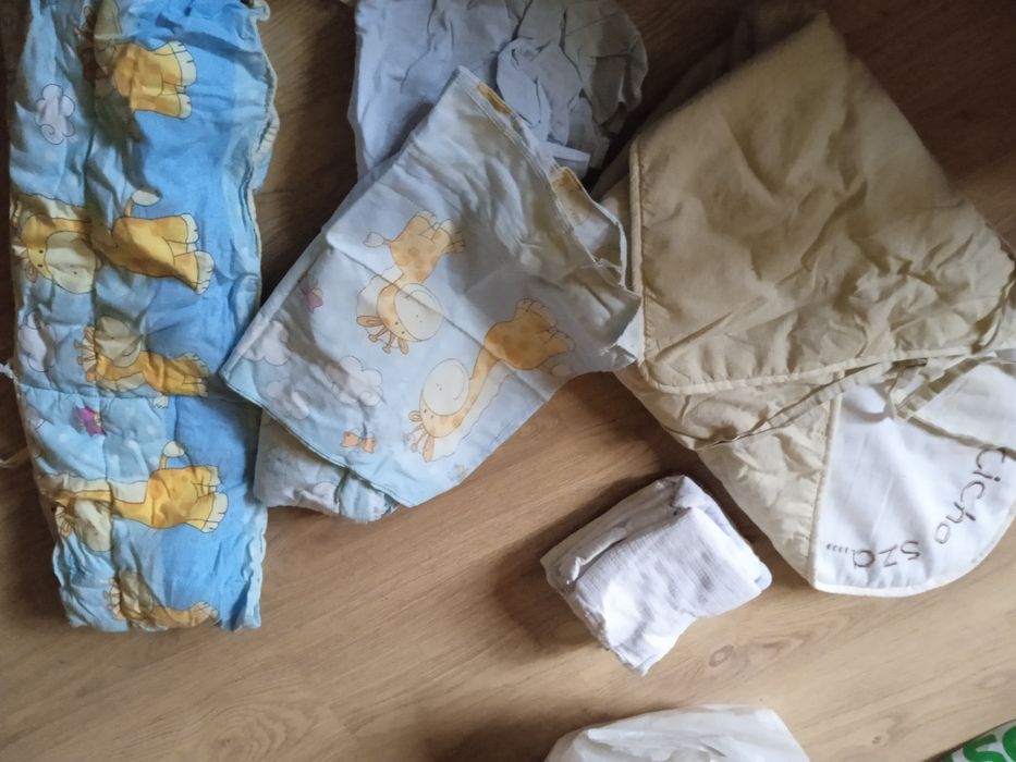 Mega zestaw dla dziecka pościel boczki itp