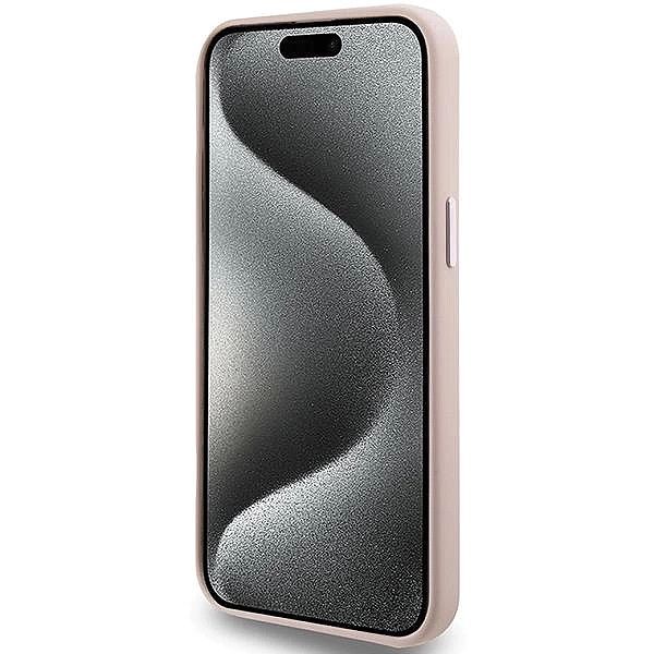 Etui Karl Lagerfeld Silicone Choupette Metal Pin na iPhone 15 Pro Max
