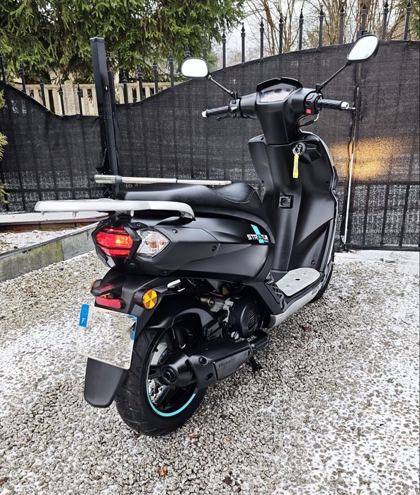 Skuter Peugeot Kisbee 50cc 4T 2023r 1600km! Wtrysk LED!