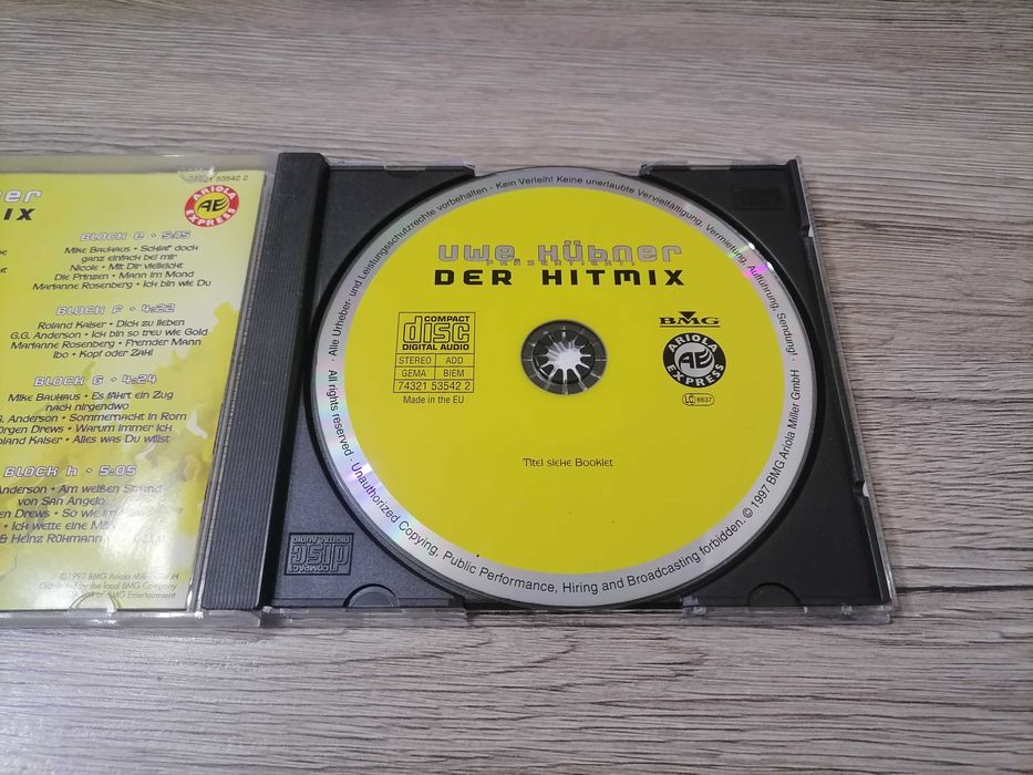 Various – Der Hitmix - Uwe Hübner präsentiert CD (5122)