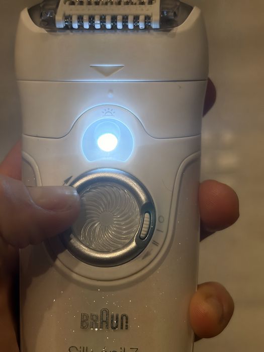 Depilator bezprzewodowy Braun Silk Epil 7 depilacja na sucho i mokro