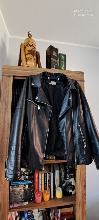 5 XL   Czarna ramoneska do 120 biust