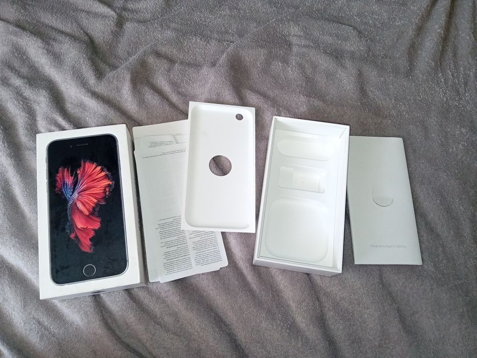 Pudełko iPhone 6s Space Gray / Silver | Oryginalne BOX
