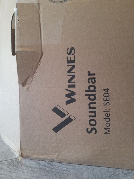 Soundbar Winnes, pilot, kolumny rozłączane