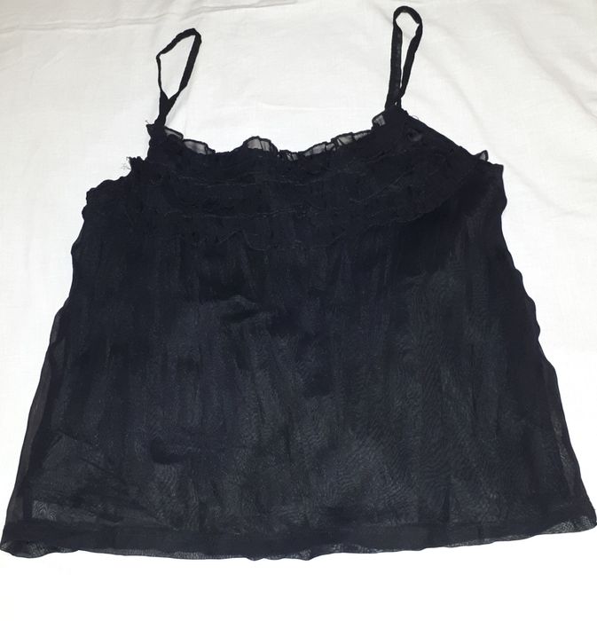 Top elegancki czarny