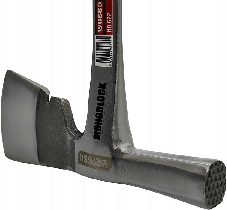 Siekiera Młotek 2w1 Kuty Hartowany MONOBLOCK Siekiero-Młot Siekierka