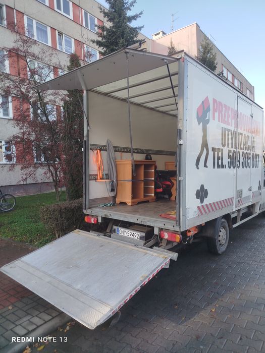 Przeprowadzki -transport -utylizacja gratów