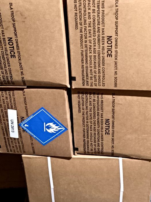 Mre USA wojskowe racje żywnościowe