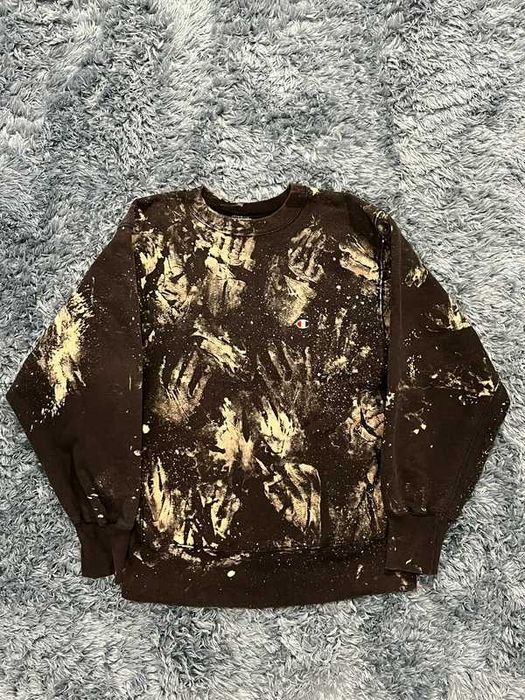 Champion Tie Dye Custom Vintage Bluza