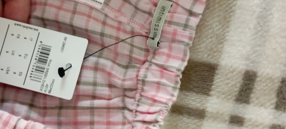Intimissimi piżama w kratkę damska rozmiar S