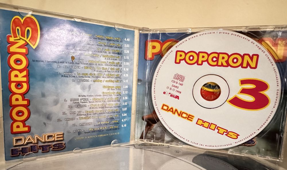 Popcron vol 3 98 Dance Hits Omega Music CD summer hits Dance