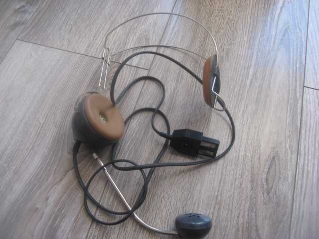 Słuchawka + mikrofon telefonistki