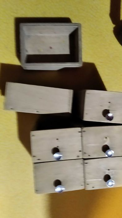 Mini gaveta ou mini caixa em madeira