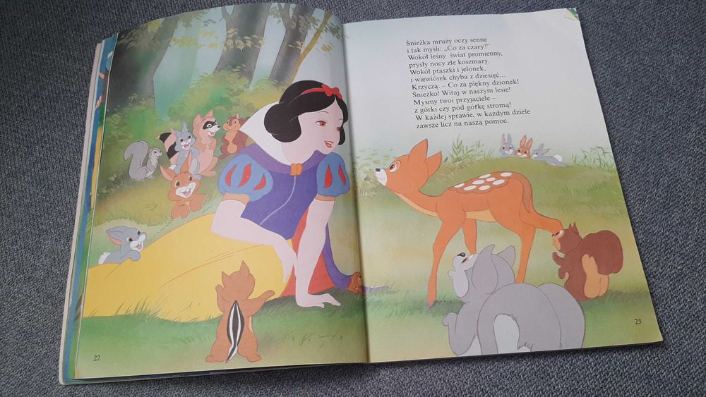 Królewna Śnieżka i 7 krasnoludków wierszem Wojciech Młynarski W Disney