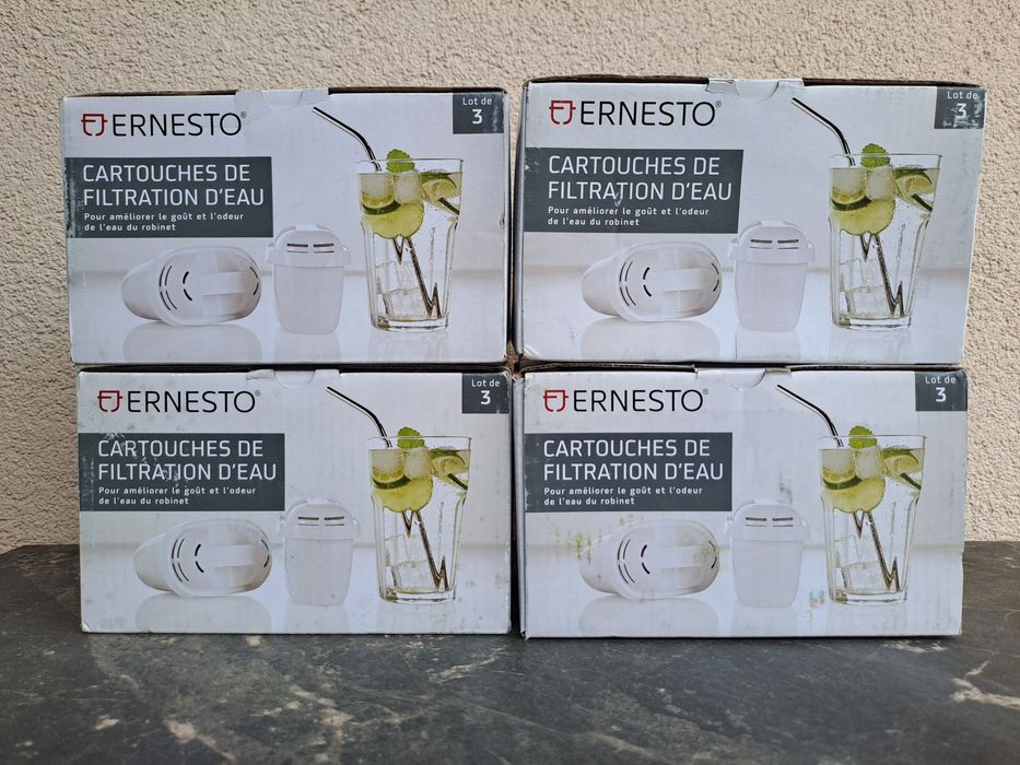 Фільтри для води Brita Maxtra Pro, Livarno Home та Ernesto (3 шт.) – Оригінал