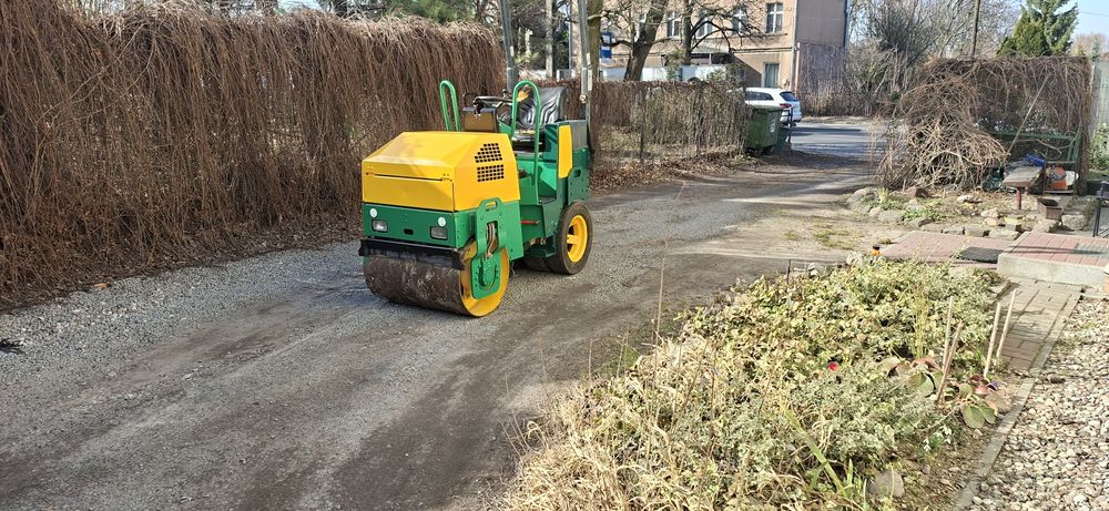 Drogi dojazdowe kruszywo gruz zagęszczenie