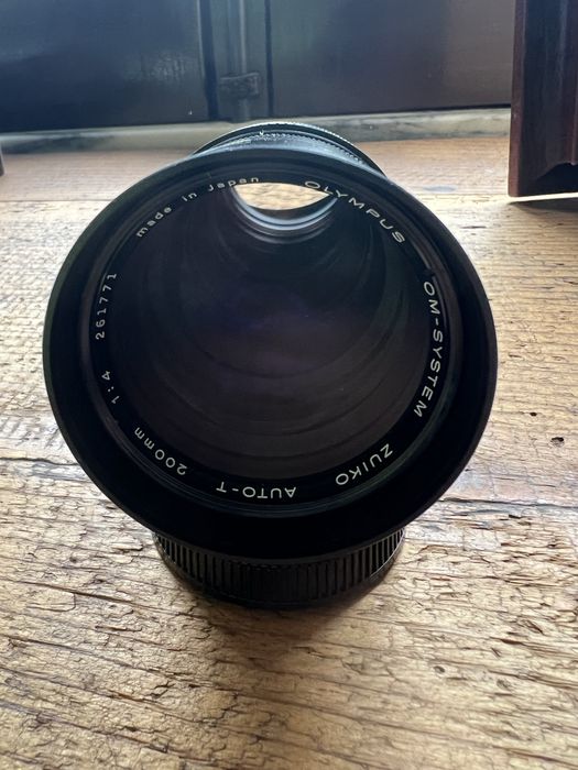 Lente Olympus 200mm f4.0