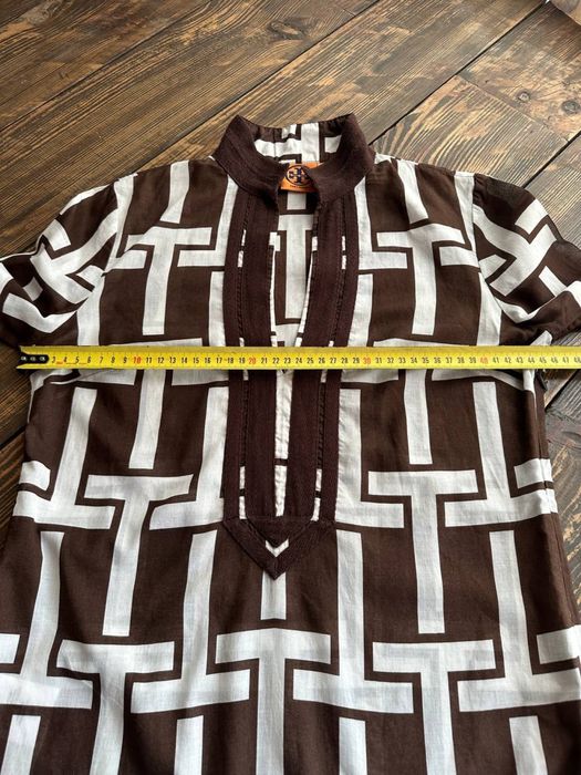 Блуза туніка tory burch з 100% котону